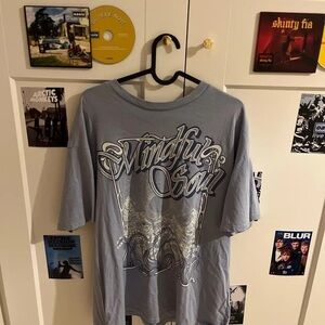 H&M Mindful Soul Blue Tee